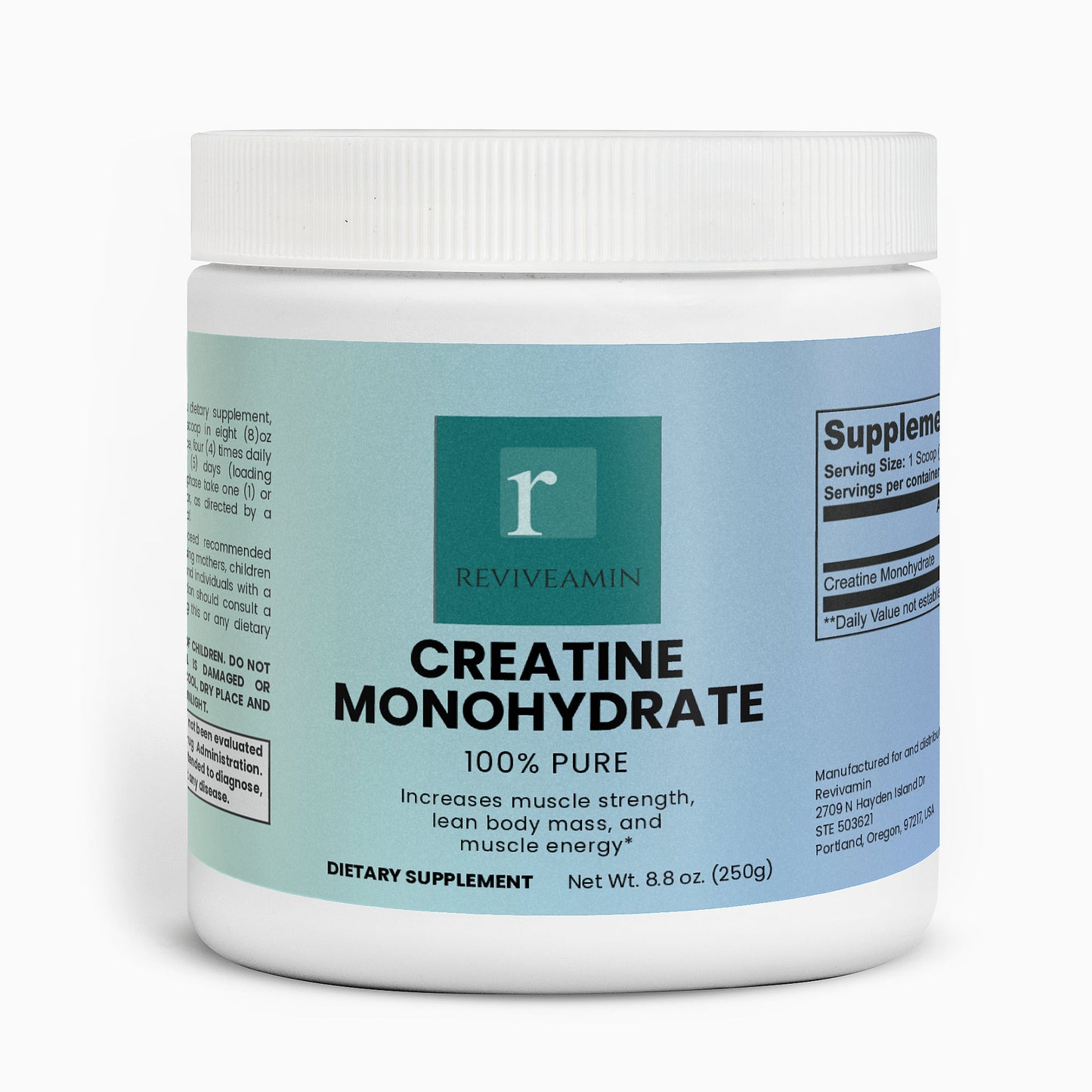 Creatine Monohydrate Powder – Premium Micronized Formula for Strength, Muscle Growth & Athletic Performance