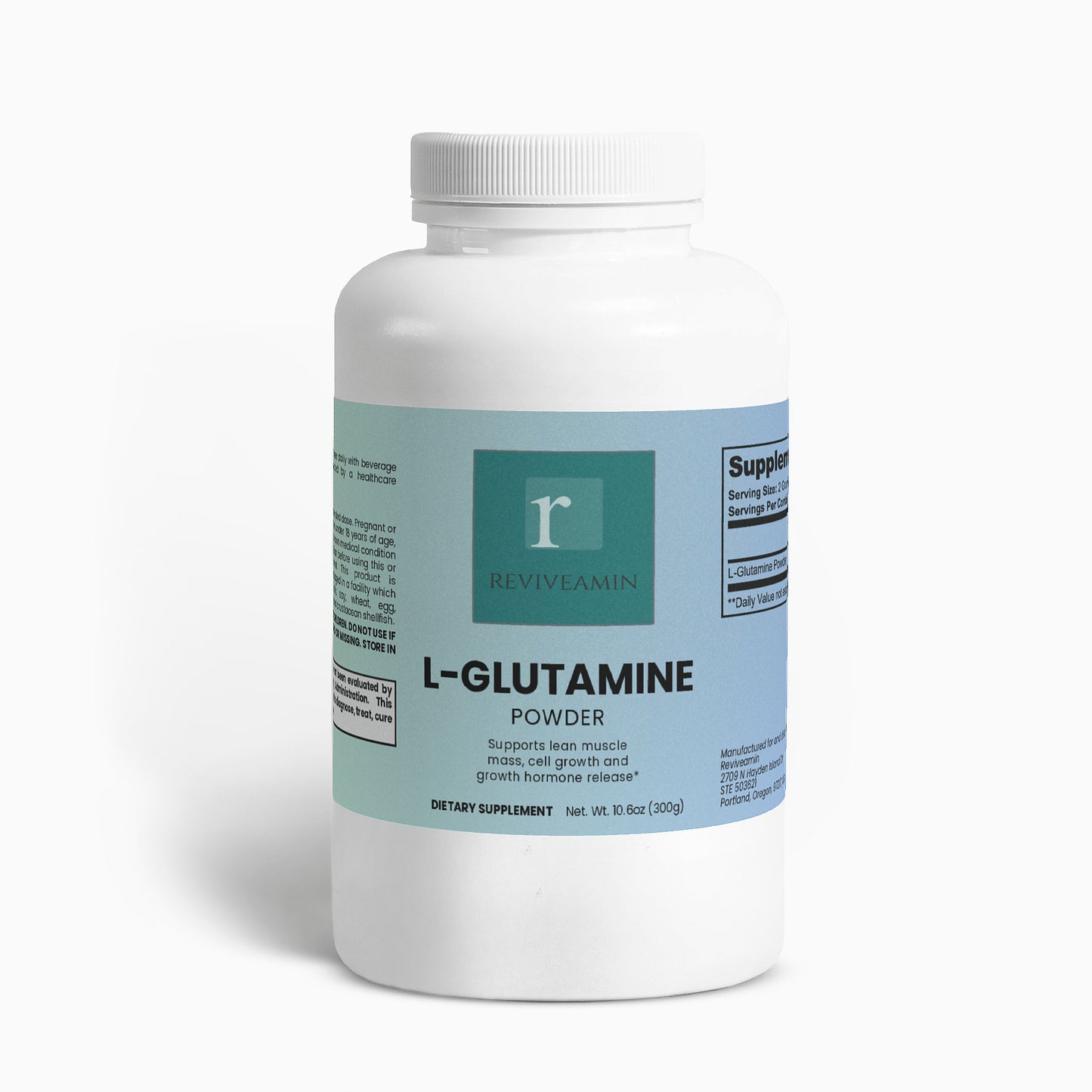 L-Glutamine Powder – Muscle Recovery, Immune Support & Performance Boost for Athletes
