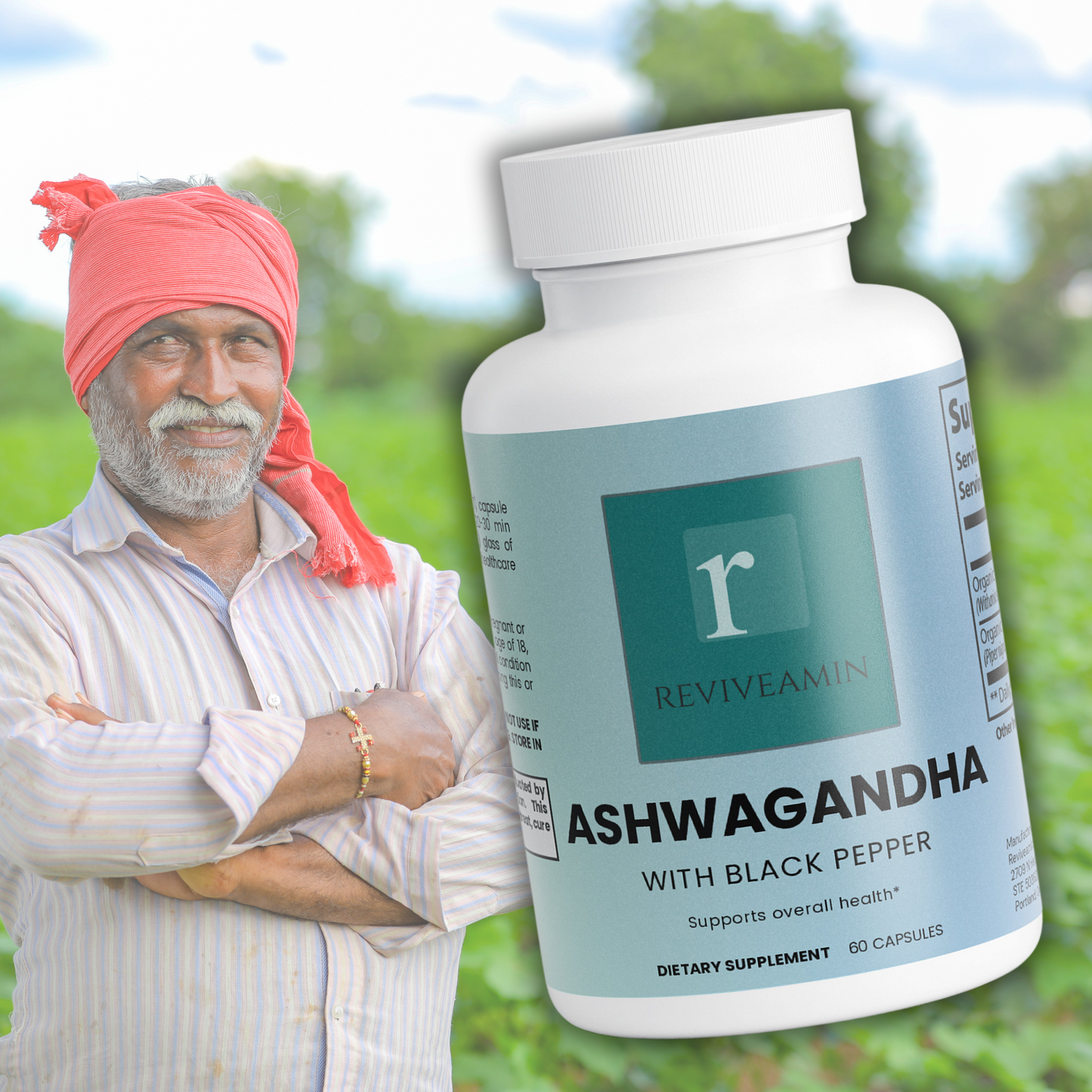 Ashwagandha : Stress Relief & Vitality Support - Organic Ayurvedic Adaptogen
