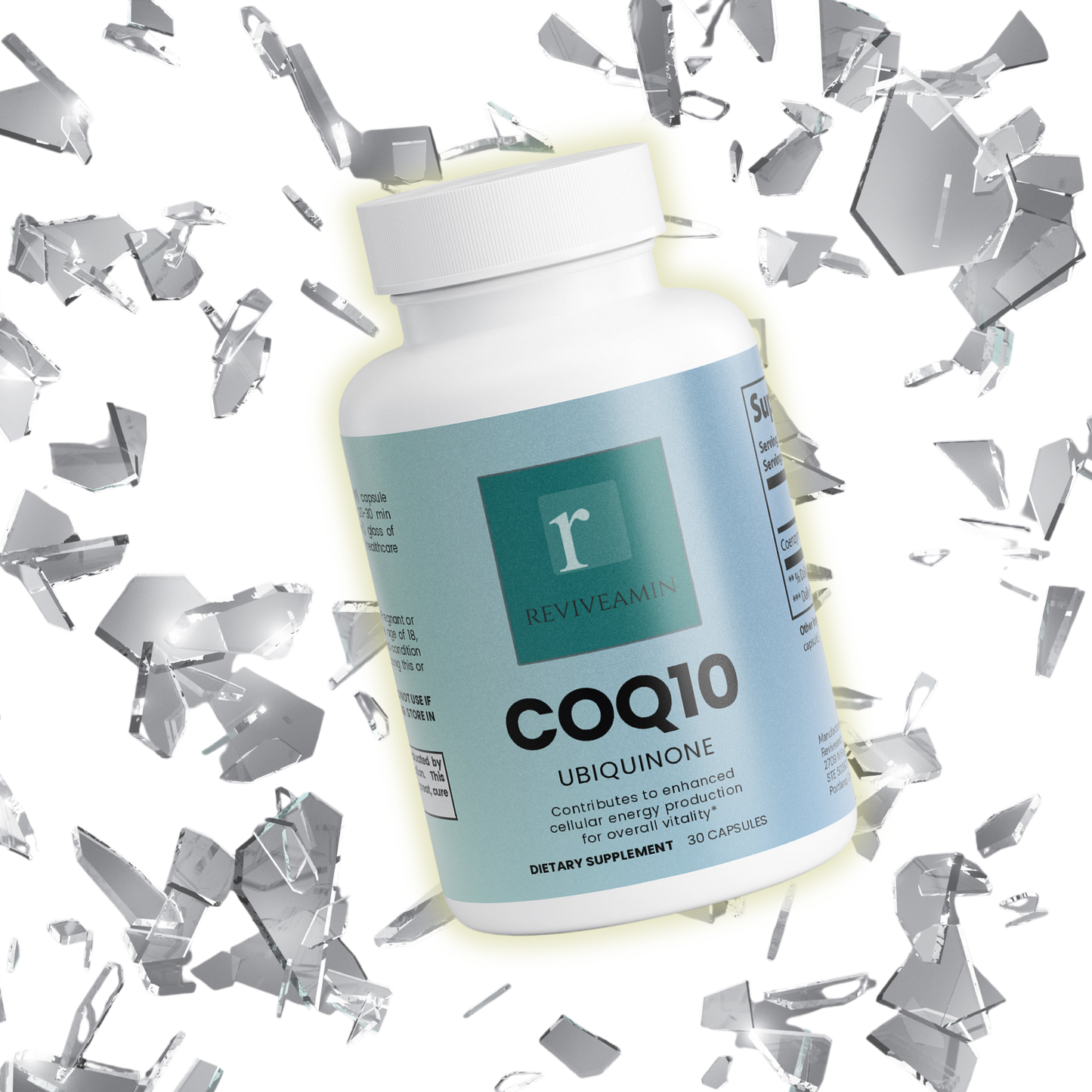 CoQ10 Ubiquinone Capsules – Heart, Energy & Antioxidant Support