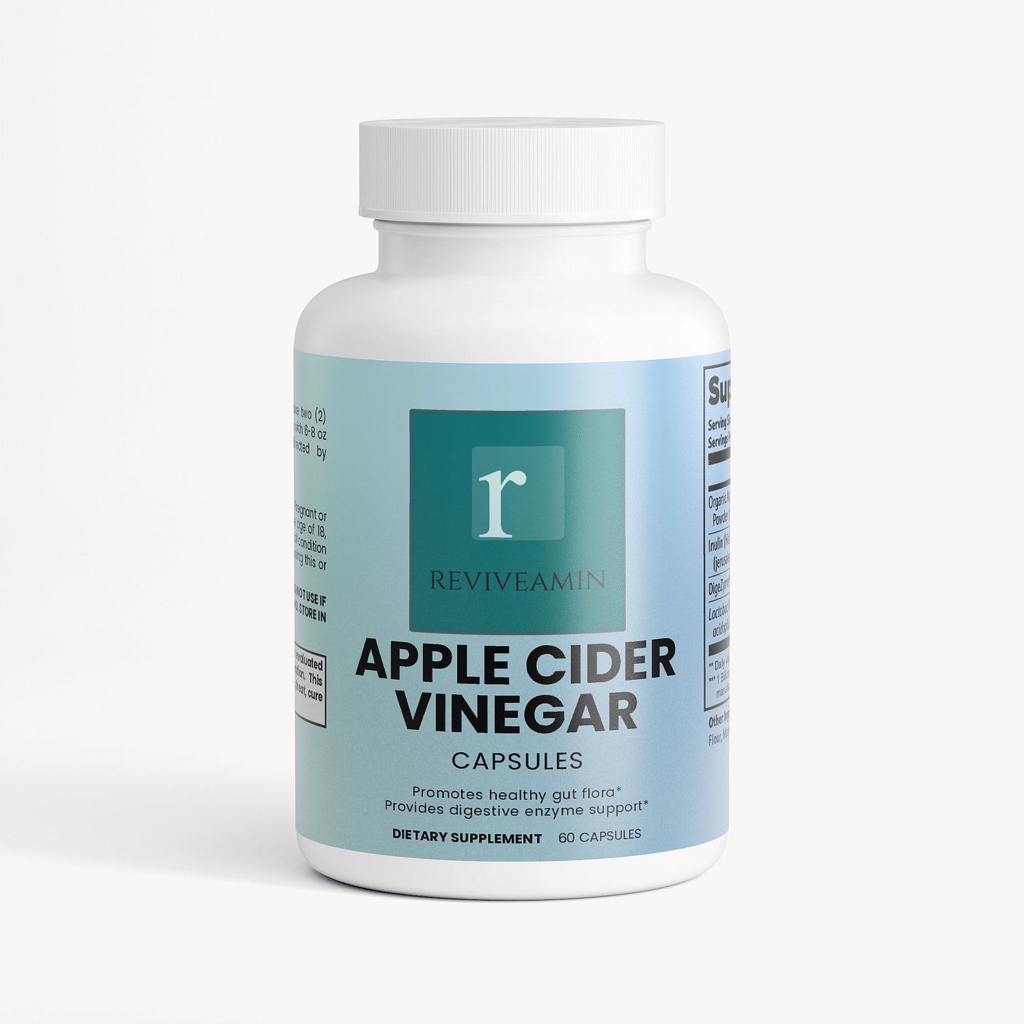 Apple Cider Vinegar Capsules – 1000mg ACV Powder with Probiotics, Prebiotics & Enzymes for Digestive Health, Gut Balance & Metabolism