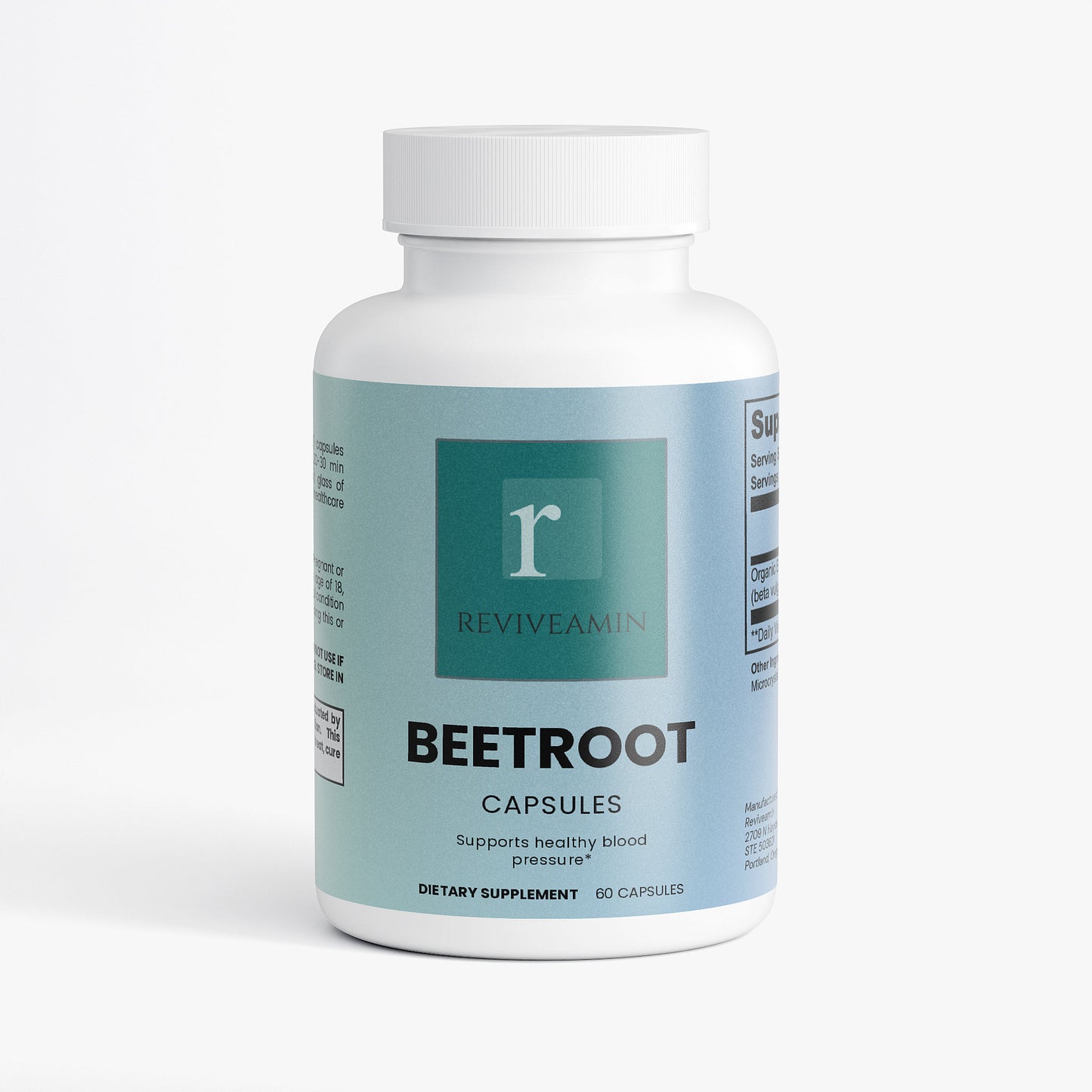 Beetroot Capsules – Nitric Oxide Support, Blood Pressure & Athletic Performance