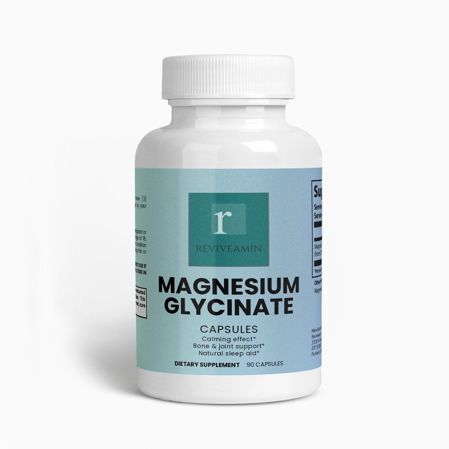 Magnesium Glycinate – Highly Bioavailable Magnesium for Sleep, Stress & Heart Health