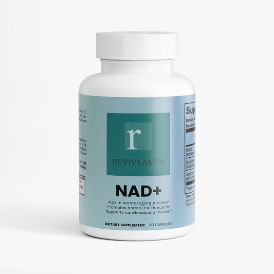 NAD+ Supplement with Quercetin & Resveratrol | Cellular Energy, Metabolic & Cognitive Support