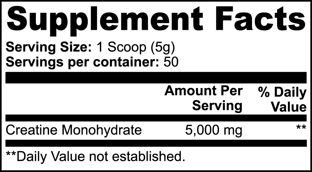 Creatine Monohydrate Powder – Premium Micronized Formula for Strength, Muscle Growth & Athletic Performance