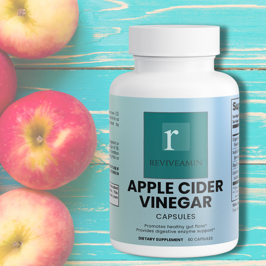 Apple Cider Vinegar Capsules – 1000mg ACV Powder with Probiotics, Prebiotics & Enzymes for Digestive Health, Gut Balance & Metabolism
