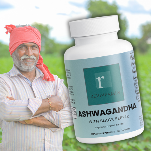 Ashwagandha : Stress Relief & Vitality Support - Organic Ayurvedic Adaptogen