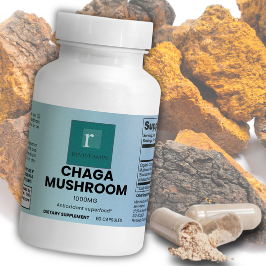 Chaga Mushroom Capsules – Immune, Gut & Antioxidant Support