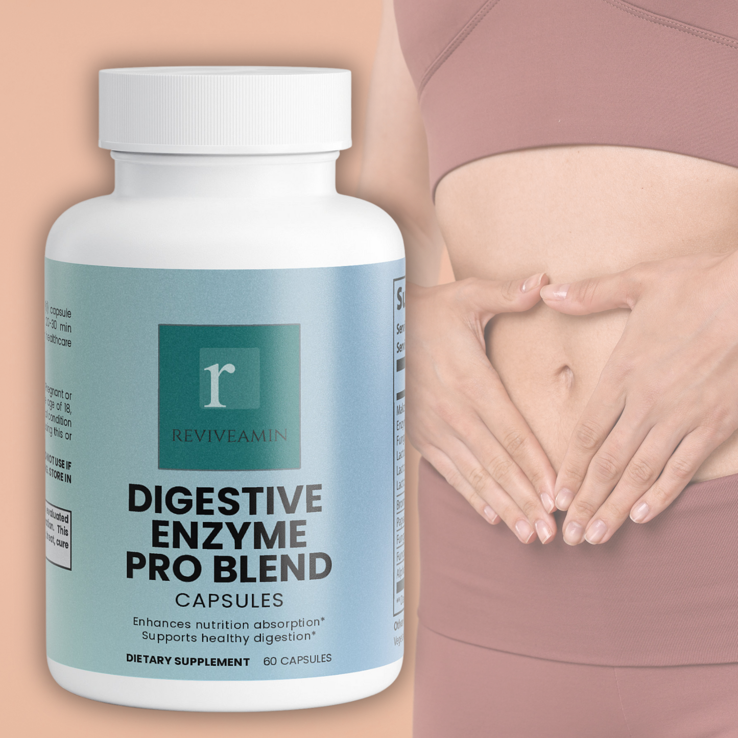 Digestive Enzyme Pro Complex Blend Capsules – Support Nutrient Absorption & Energy Production