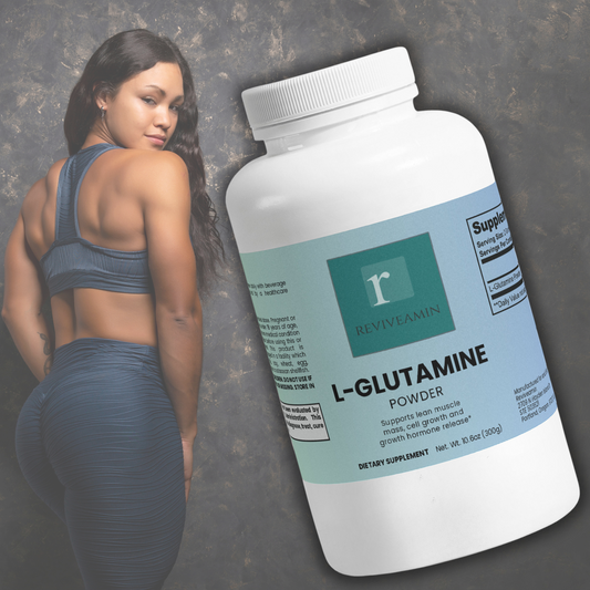 L-Glutamine Powder – Muscle Recovery, Immune Support & Performance Boost for Athletes