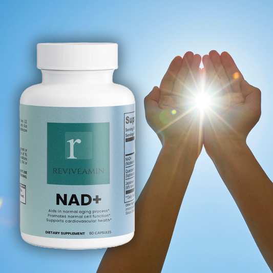 NAD+ Supplement with Quercetin & Resveratrol | Cellular Energy, Metabolic & Cognitive Support