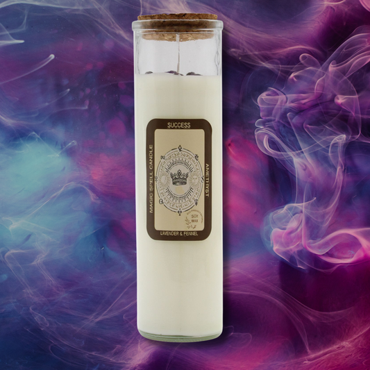 Magic Spell Candle – Success | Manifest Achievement, Confidence & Prosperity (280g, 50hr Burn Time)