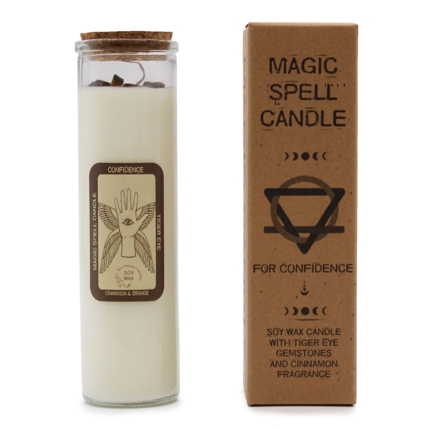 Magic Spell Candle – Confidence | Empower Your Inner Strength (280g, 50hr Burn Time)