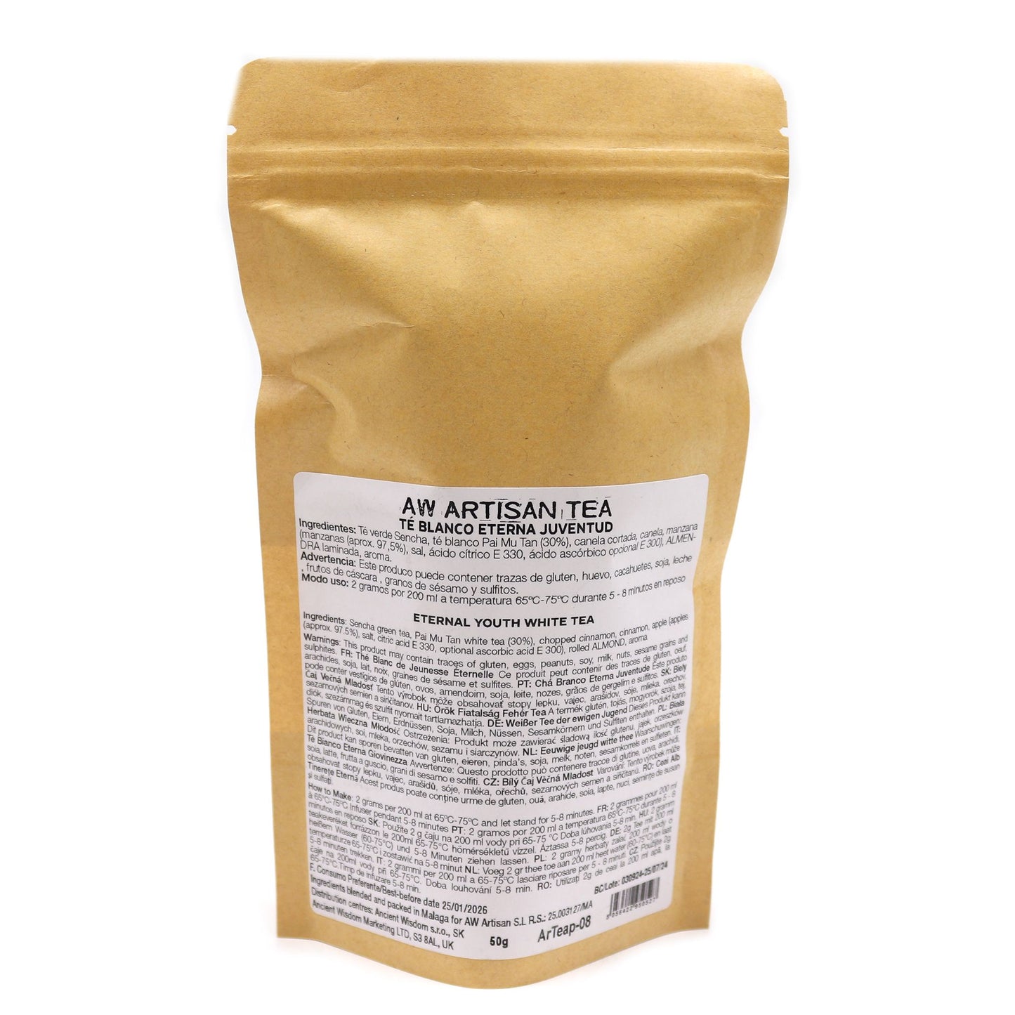 50g Pack Eternal Elixir White Tea