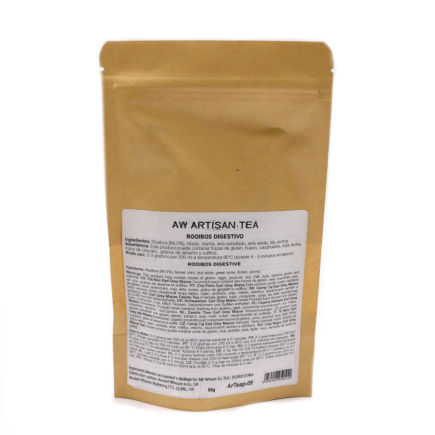 50g Pack Red Bush Digestive Tea