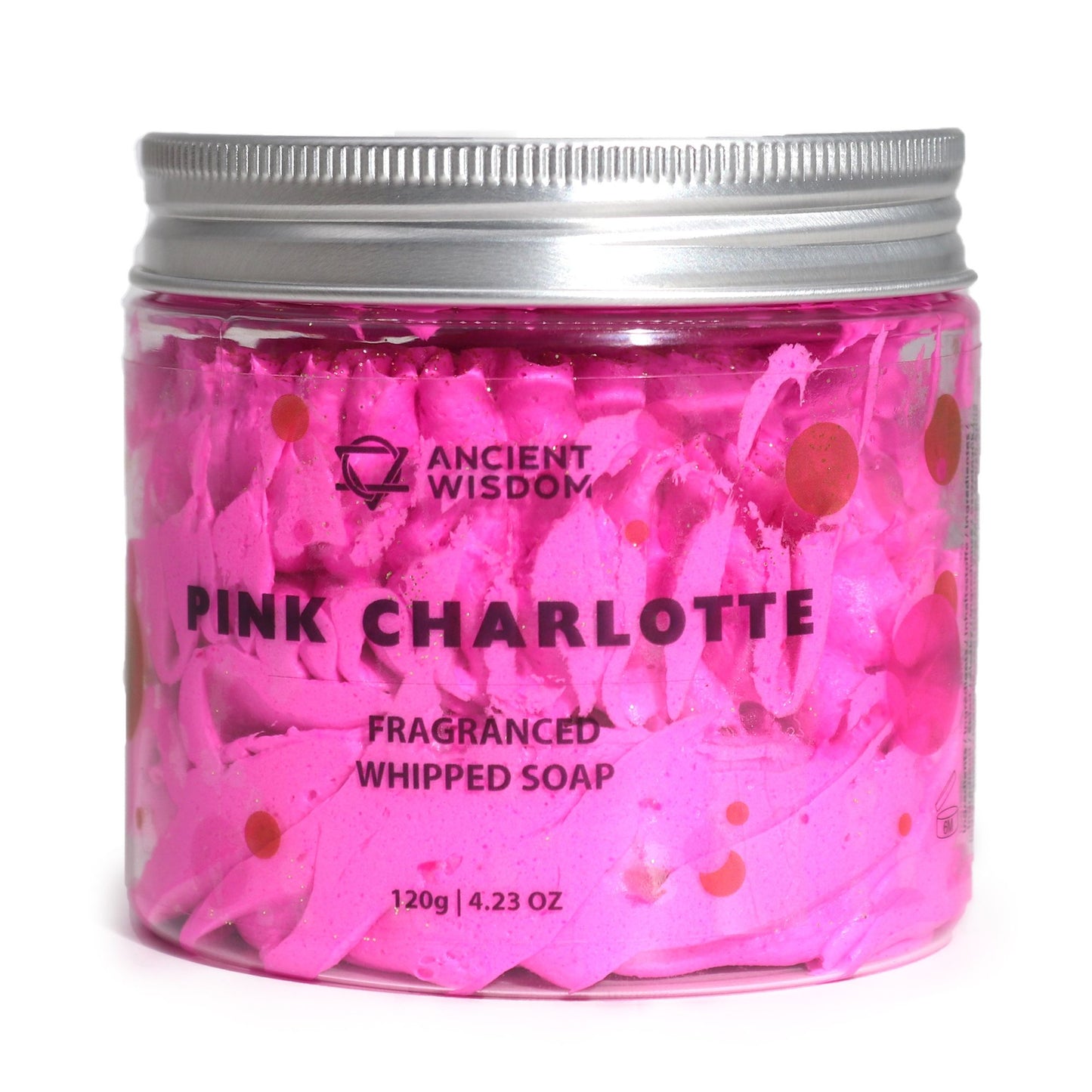 Pink Charlotte Whipped Cream Soap 120 g | Vegan Handmade Soap | Delicate Floral Fragrant Gift