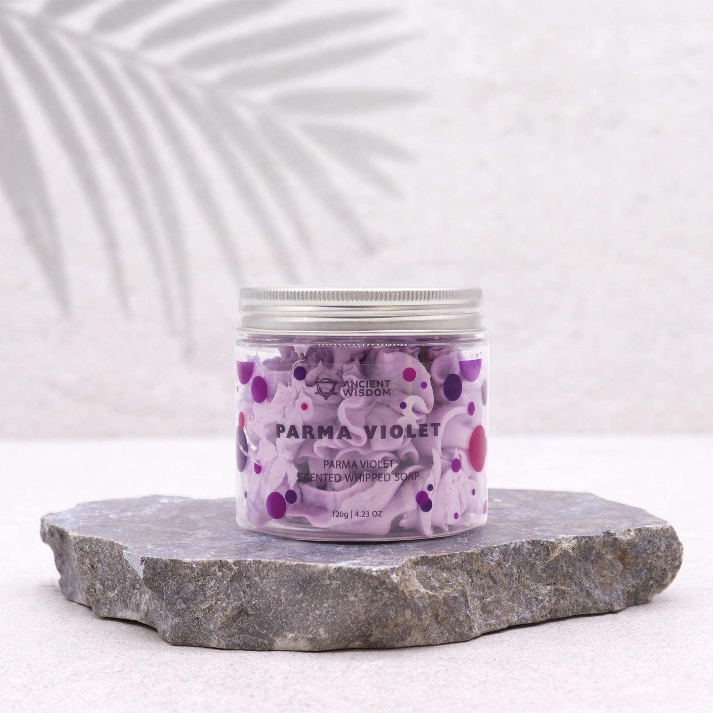 Parma Violet Whipped Cream Soap 120 g | Vegan Handmade Soap | Delicate Floral Fragrant Gift