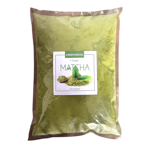 1Kg Pack Organic Ceremonial Matcha Tea - 1st Grade