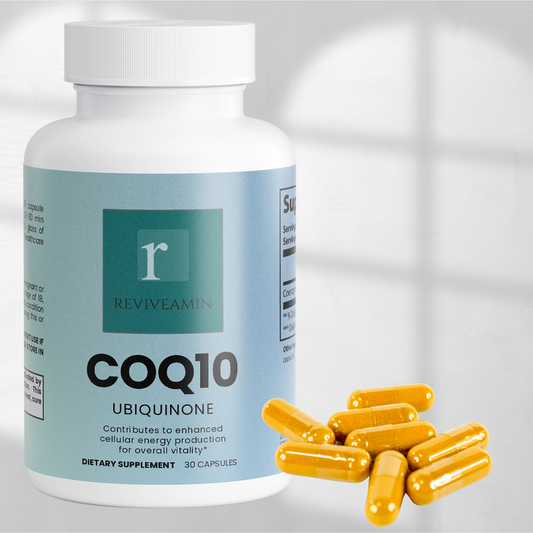 CoQ10 Ubiquinone Capsules – Heart, Energy & Antioxidant Support
