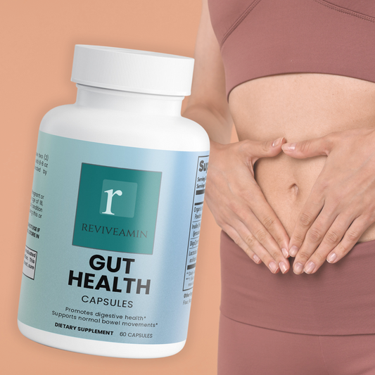 Gut Health Capsules Probiotic, Prebiotic & Enzyme Complex – With Apple Cider Vinegar Powder, Inulin, Lactobacillus Acidophilus & DigeZyme® – Digestive Support & Gut Balance Formula
