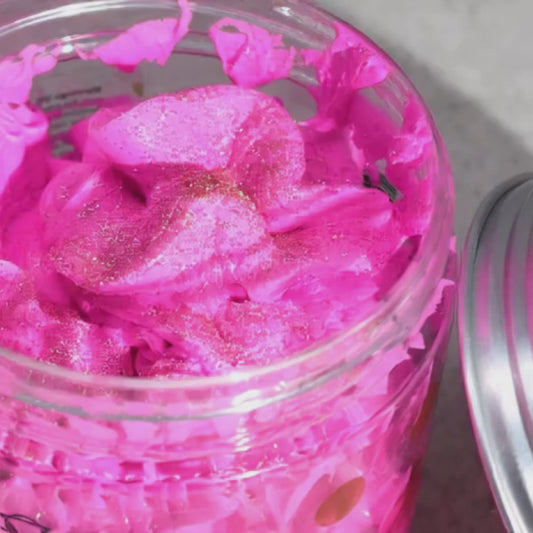 Pink Charlotte Whipped Cream Soap 120 g | Vegan Handmade Soap | Delicate Floral Fragrant Gift